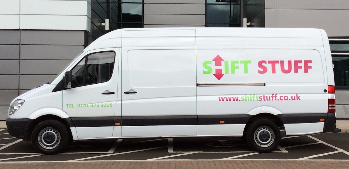 Baillieston man and van man and van Baillieston